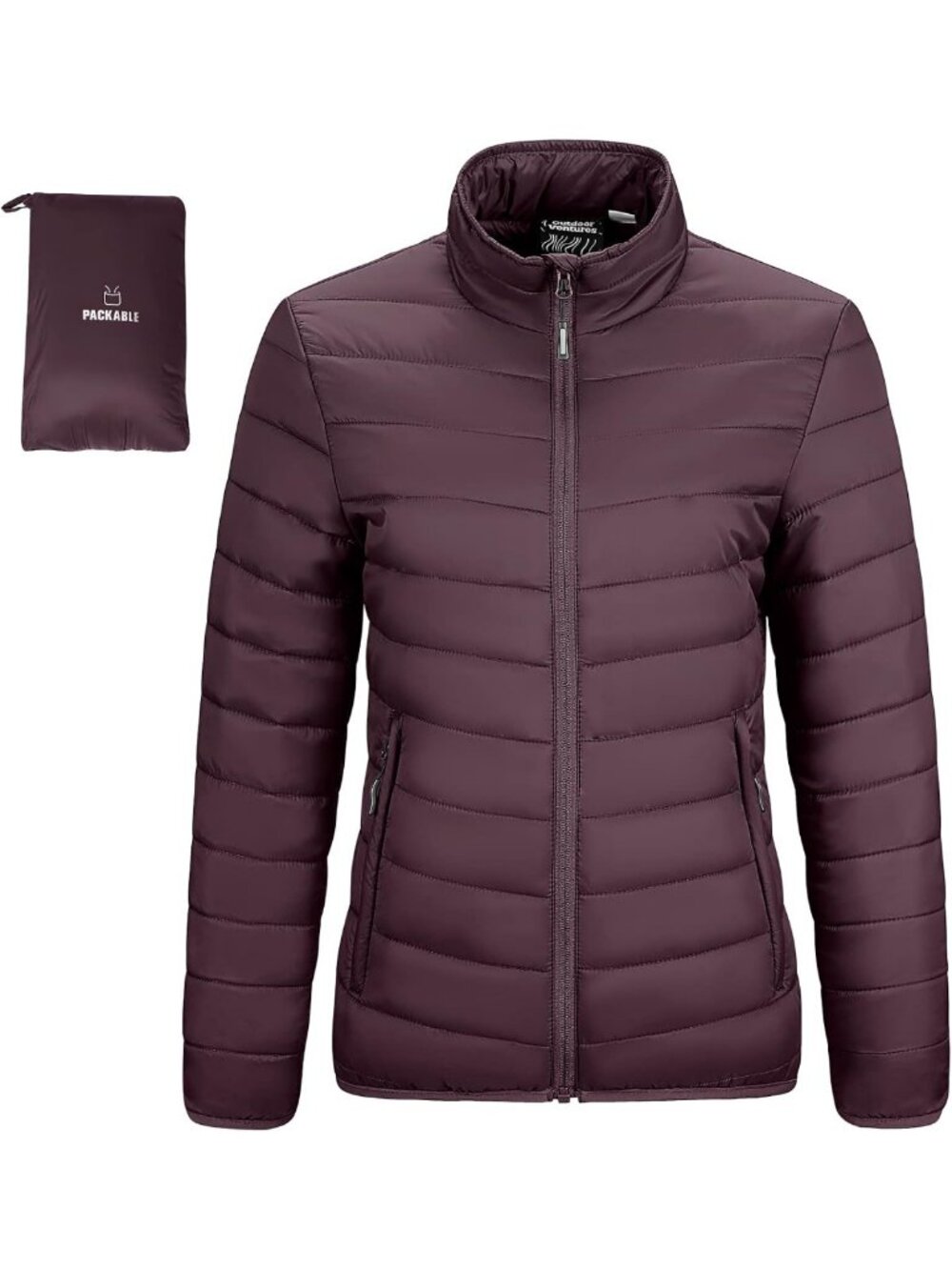 Lightweight Packable Puffer Jacket for Women | Cozy Winter Coat, Travel